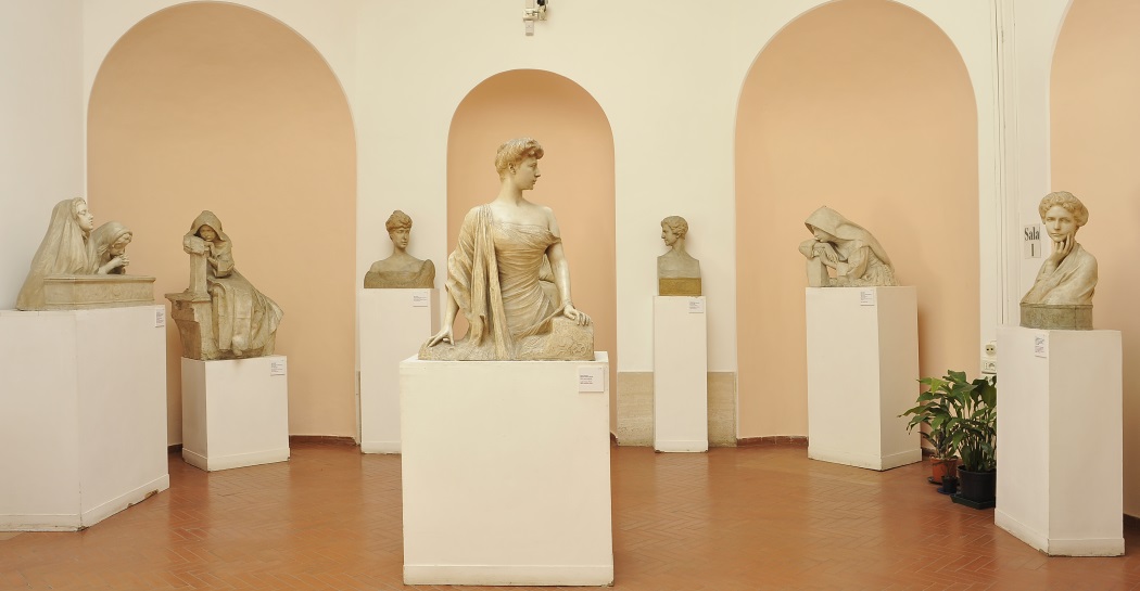 Sala I del Museo Pietro Canonica