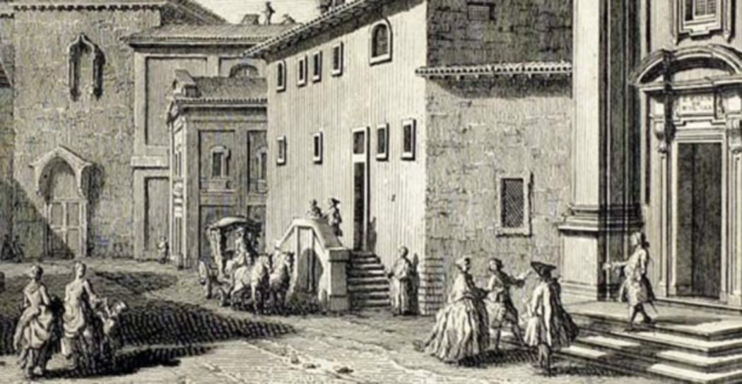 Museo di Roma in Trastevere, facciata su piazza Sant’Egidio Museo di Roma in Trastevere, facciata su piazza Sant’Egidio
