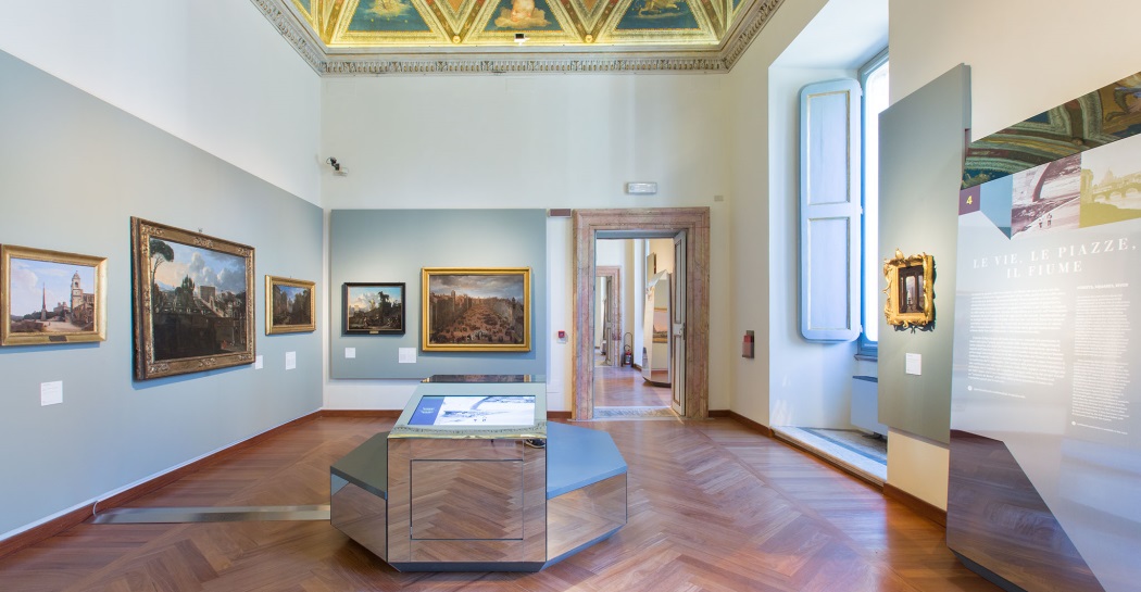 Le vie, le piazze, il fiume - Sala 4 Secondo piano del Museo di Roma