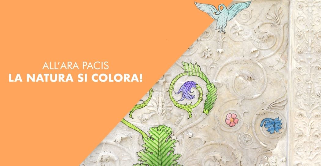 All’Ara Pacis la natura si colora