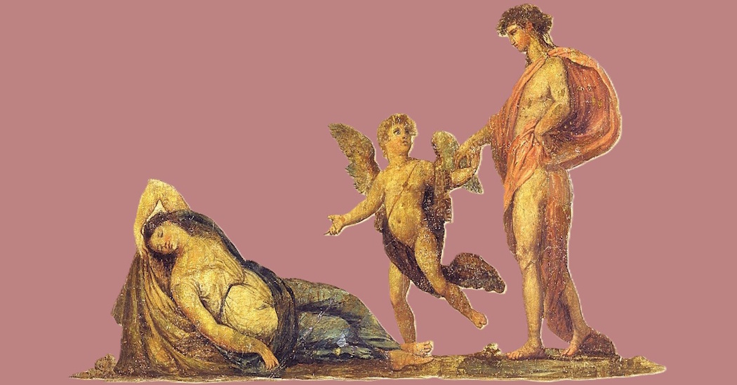 Museo di Roma_Dettaglio del dipinto Liborio Coccetti e aiuti con Bacco e Arianna_tempera su muro_inizi XIX sec.