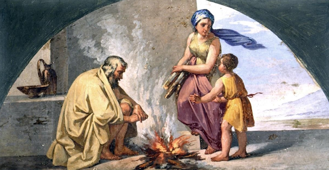 Alcova Torlonia, Filippo Bigioli, Allegoria del mese di Gennaio. Alcova Torlonia, Filippo Bigioli, Allegoria del mese di Gennaio.