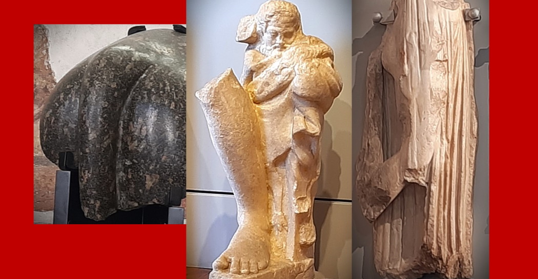Museo Barracco, frammenti marmorei diversi, in origine pertinenti a grandi sculture Museo Barracco, frammenti marmorei diversi, in origine pertinenti a grandi sculture