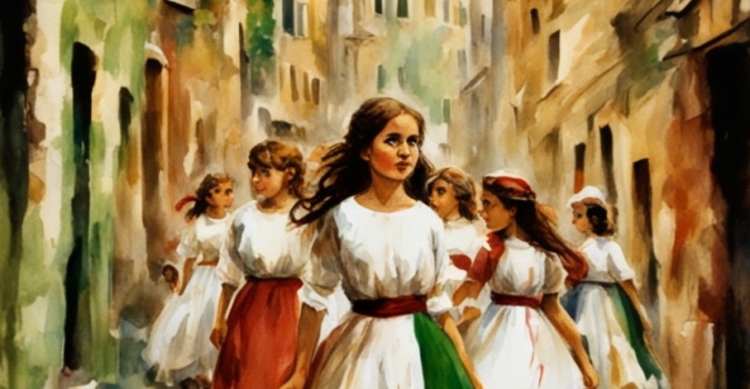 Le bambine della Repubblica Romana Le bambine della Repubblica Romana