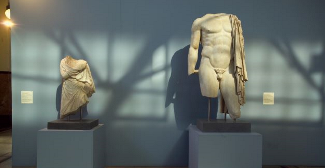 Statue frontonali del tempio di Giove Statore (foto Z. Colantoni)