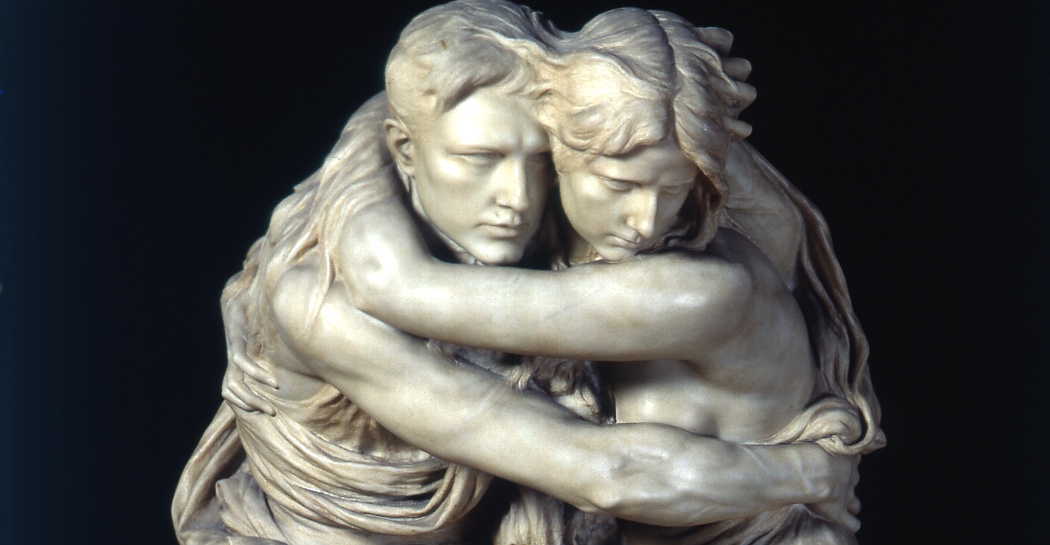 L’Abisso, 1909, marmo. Roma, Museo Pietro Canonica a Villa Borghese