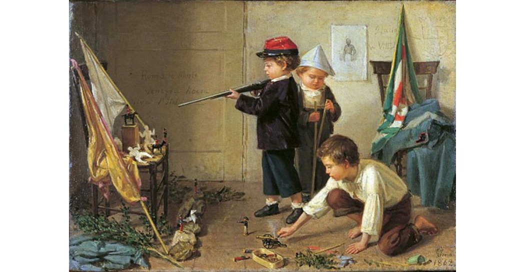 Gioacchino Toma "piccoli patrioti 1862" Gioacchino Toma "piccoli patrioti 1862"
