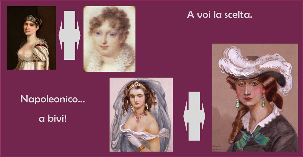 A voi la scelta. Napoleonico…a bivi! A voi la scelta. Napoleonico…a bivi!