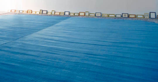 Ilya & Emilia Kabakov "The Blue Carpet", 1997. Courtesy Galleria Continua, San Gimignano – Beijing – Le Moulin