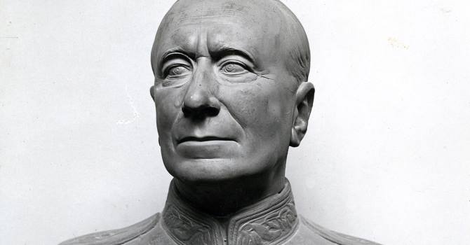 Ritratto di Guglielmo Marconi con la divisa da Accademico d’Italia (1938) Ritratto di Guglielmo Marconi con la divisa da Accademico d’Italia (1938)