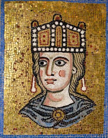 Mosaico con Ecclesia Romana 